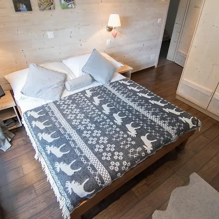 בקתה Chalet Le Petit Mouton