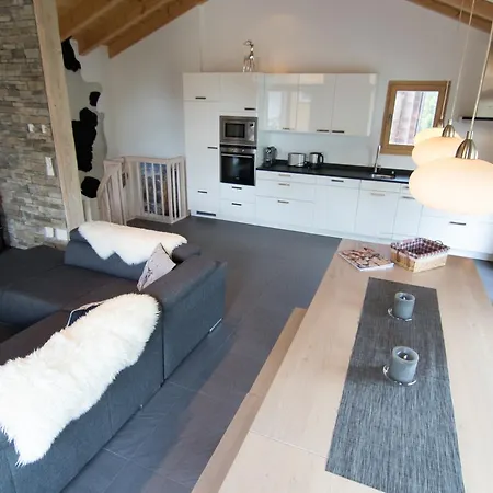 בקתה Chalet Le Petit Mouton *